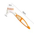 thumbnail image 3 of 4PCS Denture Toothbrushes - Denture Brush for Denture Cleaning - Multi-Layered Bristles & Ergonomic Rubber Handle, 3 of 9