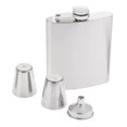 thumbnail image 4 of simhoa Hip Stainless Steel Pocket Engrave Funnel Drink Cup Spirit Set A, 4 of 8