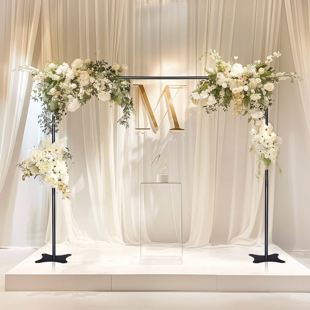 WinSpin 10x10 Ft Backdrop Stand for Parties Wedding Birthday