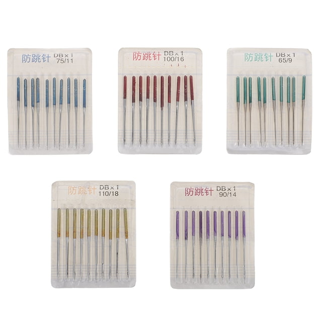 50pcs Sewing Machine Needles Elastic Fabric Sewing Needles Household Sewing Tools