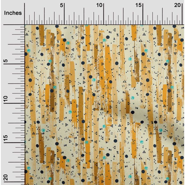 oneOone Silk Tabby Pale Yellow Fabric Geometric Texture Sewing Craft Projects Fabric Prints By Yard 42 Inch Wide