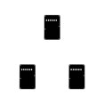 thumbnail image 4 of maskred Tremolo Cavity Cover Wear-resistant Back Plate Rustproof Back Cover Guitar Pickguard DIY Accessories Scratch Plate Black 3Set, 4 of 6