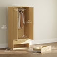 thumbnail image 3 of HOMCOM Garde-Robe Placard, Armoire avec Tiroirs et Tringle pour Chambre, 3 of 10