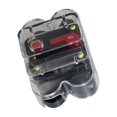thumbnail image 1 of Guardoinrt Voiture Audio Auto Radio en Ligne Coupe-Fusible Circuit pour DC 12V Noir 80A 1Ensemble, 1 of 6
