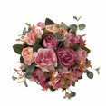 thumbnail image 2 of Artificial Flower Ball Everlasting Realistic Plastic Colorful Hanging Flower Ball for Home, 2 of 8
