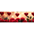 thumbnail image 4 of Autumn Heart Wooden Texture Background Fall Leaves Decorative Backdrop Banner Thanksgiving Photo Props Party Supplies Wedding Decorations, 4 of 4