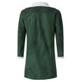 thumbnail image 4 of EGNMCR Jackets for Men Men Winter Warm Turndown Neck Softshell for Windproof Soft Coat Jacket, 4 of 7