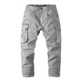 thumbnail image 3 of UVEASISHA Pantalon Cargo en Jean pour Homme, Pantalon Tactique pour Homme Léger Décontracté de Randonnée et d'Entraînement, Pantalon d'Extérieur à Multiples Poches pour le Camping en Solde Aujourd'hui, Gris, 4TG, 3 of 8