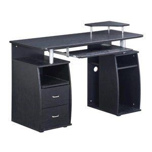 TECHNI MOBILI Atua Bureau informatique en bois en Espresso
