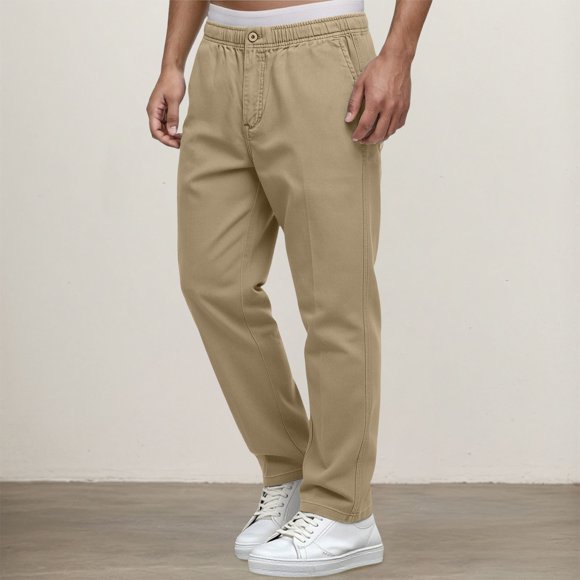 Mens Outdoor Utility Cargo Pants for Everyday Casual Wear with Multiple Pockets and Trousers for Work and Daily Activities