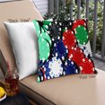 thumbnail image 1 of Ahgly Company Coussin Décoratif pour Jeux de Hasard en Plein Air, 18 Po X 18 Po, 1 of 6