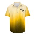 thumbnail image 4 of HKEJIAOI Chemise Boutonnée pour Hommes - T-shirt Classique à Manches Courtes Tendance pour Hommes, 4 of 5