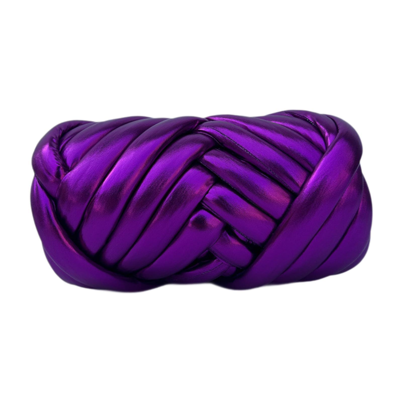 yuksok Chunky Yarn Arm Knitting Yarn Jumbo Tubular Yarn for Blanket Rug Making Hats
