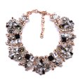 thumbnail image 1 of tredstone Rhinestone Statement Necklace Stand Out With Stunning Rhinestone Details Unique Clothing Decorations Black, 1 of 6