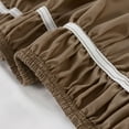 thumbnail image 4 of Bed Skirt Polyester Wrap Around Dust Ruffle 15 Inch Brown King:200 x 203cm, 4 of 8