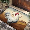 thumbnail image 2 of Bath Mat Super Absorbent Dry Rubber Backing Non Slip Washable Bathroom Floor Mats Shower Rug For In Front Of Bathtub ShowerRoom 16x24IN, 2 of 6