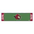 thumbnail image 1 of NHL - Ottawa Senators Putting Green Mat 18"x72", 1 of 5