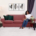 thumbnail image 2 of CHUN YI Sofa Cover with Separate Cushion Slipcover Stretch Checks, 2 of 7