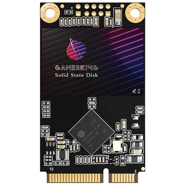 Gamerking SSD Msata 64GB Disque dur interne de l'État solide haute performance pour ordinateur portable de bureau SATA III. 6Gb/s (64GB