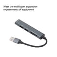 thumbnail image 4 of jesticaly USB Hub Memory Card 5 Ports Travel Docking Station Aluminum Alloy 5Gbsp Adapter Notebook Office Study Splitter Dock, 4 of 6