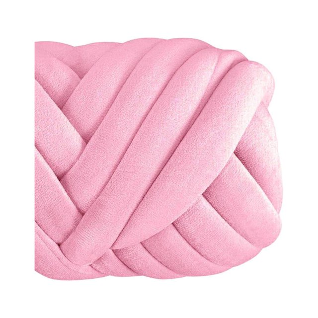 tredstone Chunky Yarn Knitting Arm Knit Soft Yarn 250G for DIY Rug Making Sweaters Pink