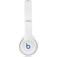 thumbnail image 3 of Restored Beats Solo3 Wireless On-Ear Headphones - W1 Chip, Class 1 Bluetooth, 40 Hours of Listening Time, Built-In Microphone and Controls - (Club White), 3 of 7