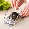 thumbnail image 3 of EGNMCR Eggs For Hard Boiled Eggs Heavy Duty Large Aluminum Eggs With Stainless Steel Wires Kichen Aid Eggs A chopper, 3 of 5