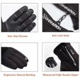thumbnail image 4 of Winter Sports Warm Gloves for Womens Mans Windproof Waterproof Thermal Touch Screen Mittens, 4 of 7