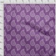 thumbnail image 4 of oneOone Rayon Purple Fabric Block Craft Projects Decor Fabric Printed By The Yard 56 Inch Wide, 4 of 5