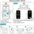 thumbnail image 4 of Tempered glass screen protector for Samsung Galaxy Note 20 [2 pieces] 3D tempered glass screen protector, unlocking the ultrasonic fingerprint (no circle on the fingerprint position), 4 of 6