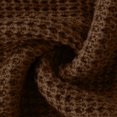 thumbnail image 5 of Penkiiy Chandail à Col Rond pour Homme Coupe Ajustée Léger à Manches Longues Tricoté Chandails S Café, 5 of 5