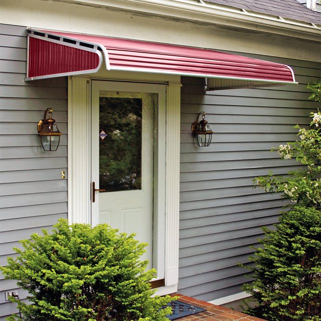 1500 Series Aluminum Door Canopy with Sidewings