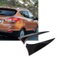 thumbnail image 4 of Rear Window Side Spoilers, Accurate Glossy Black Wear Resistant Anti Aging Simple Installation Side Splitter Trim Colorfast  For Car, 4 of 8