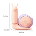thumbnail image 3 of Boovnll Snail Small Desk Lamp Folding Cute Night Light Usb Rechargeable Portable Small Desk Lamp, 3 of 6