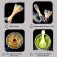 thumbnail image 3 of Tea Whisk Resin Tea Whisk Matcha Point Tea Break Tea Set Tea Spoon Tea Sieve, 3 of 8