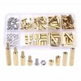 thumbnail image 2 of HEALEEP 120Pcs Standoff Screws Brass Hexagon for PCB Board Assembly Projects, 2 of 4