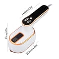 thumbnail image 3 of Kbndieu Irons Irons Digital Display 3-Speed Steam Handheld Hanging Iron Iron Travel Iron European Standard Home Essentials, 3 of 9