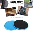 thumbnail image 4 of Runee Gliding Disc Sliders for Fitness and Training Workout - Dual Sided Core Sliders for Multipurpose Use - 2 Discs for Ultimate Full Body Workout at Home or Travel, 4 of 5