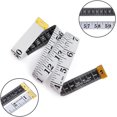 thumbnail image 2 of Durable Soft Tape For Flexible Body Measuring, Retractable Mechanism Ensures Accurate Measurements, Portable Tape Measure For Waist Measurement And Curve Surface Measurement (1.5m, 2 of 5