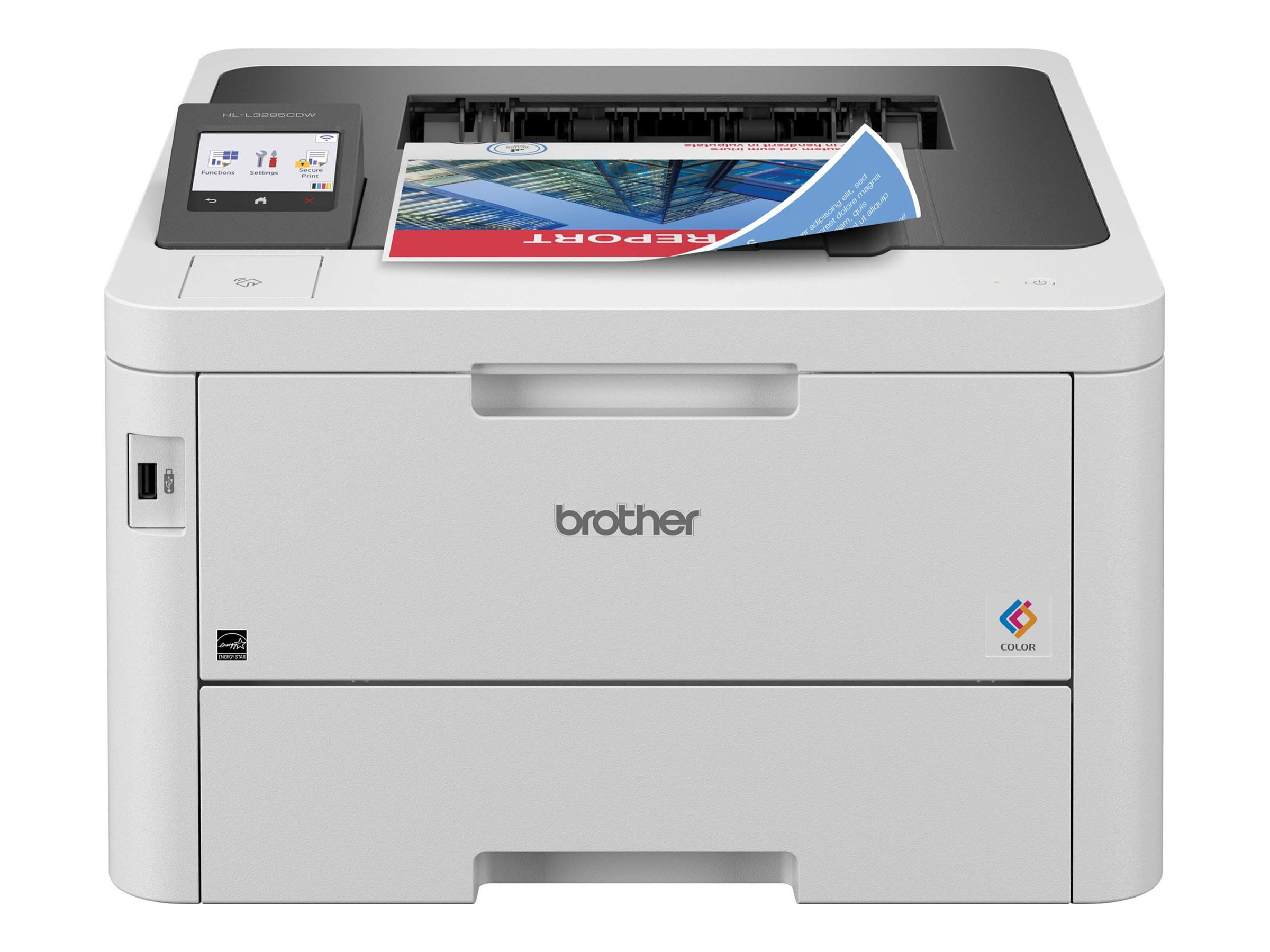 Brother HL-L3295CDW Desktop Wireless Laser Printer - Color