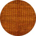 thumbnail image 1 of Ahgly Company Indoor Round Abstract Red Oriental Area Rugs, 4' Round, 1 of 6