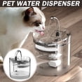 thumbnail image 2 of CAROOTU 2L Automatic Electric Pet Water Fountain Cat/Dog Drinking Dispenser with Filter, 2 of 6