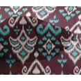 thumbnail image 4 of oneOone Viscose Chiffon Fabric Damask Ikat Printed Fabric 1 Yard 42 Inch Wide, 4 of 4