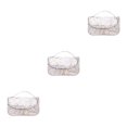 thumbnail image 1 of QualitChoice Pattern Cosmetic Bag Convenient Women Storage Handbag Carrying Pouch Holding Container Travel Makeup Organizer Type 7 3Set, 1 of 6