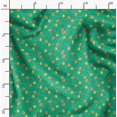 thumbnail image 2 of Soimoi Green polyester Crepe Fabric Rose Floral Print Sewing Fabric Yard 52 Inch Wide, 2 of 6