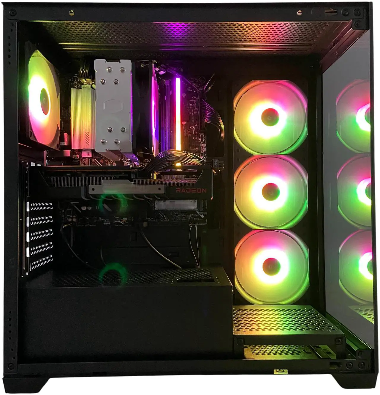 AZZA Carmel Core Gaming PC, Intel Core i5-12400F, AMD Radeon RX