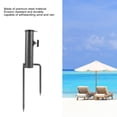 thumbnail image 4 of Parasol Insert Flag Pole Bracket, Compact And Portable Beach Umbrella Sand Anchor Erosion   For Garden, 4 of 8