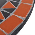 thumbnail image 3 of vidaXL Bistro Table Terracotta and White 60 cm Mosaic, 3 of 4