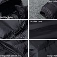 thumbnail image 4 of 8 Zone Heated Jacket, USB Electric Hoodie Jacket Winter Warming Jacket Coat, 4 of 8