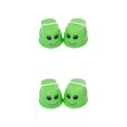 thumbnail image 4 of maskred 2pack/lot Fine Workmanship And Environmentally Friendly Walking Stilts Helps green 2Set, 4 of 6